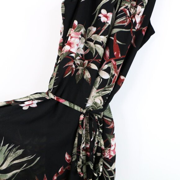 *Le Chateau Black Floral Maxi Dress - Picture 6 of 9